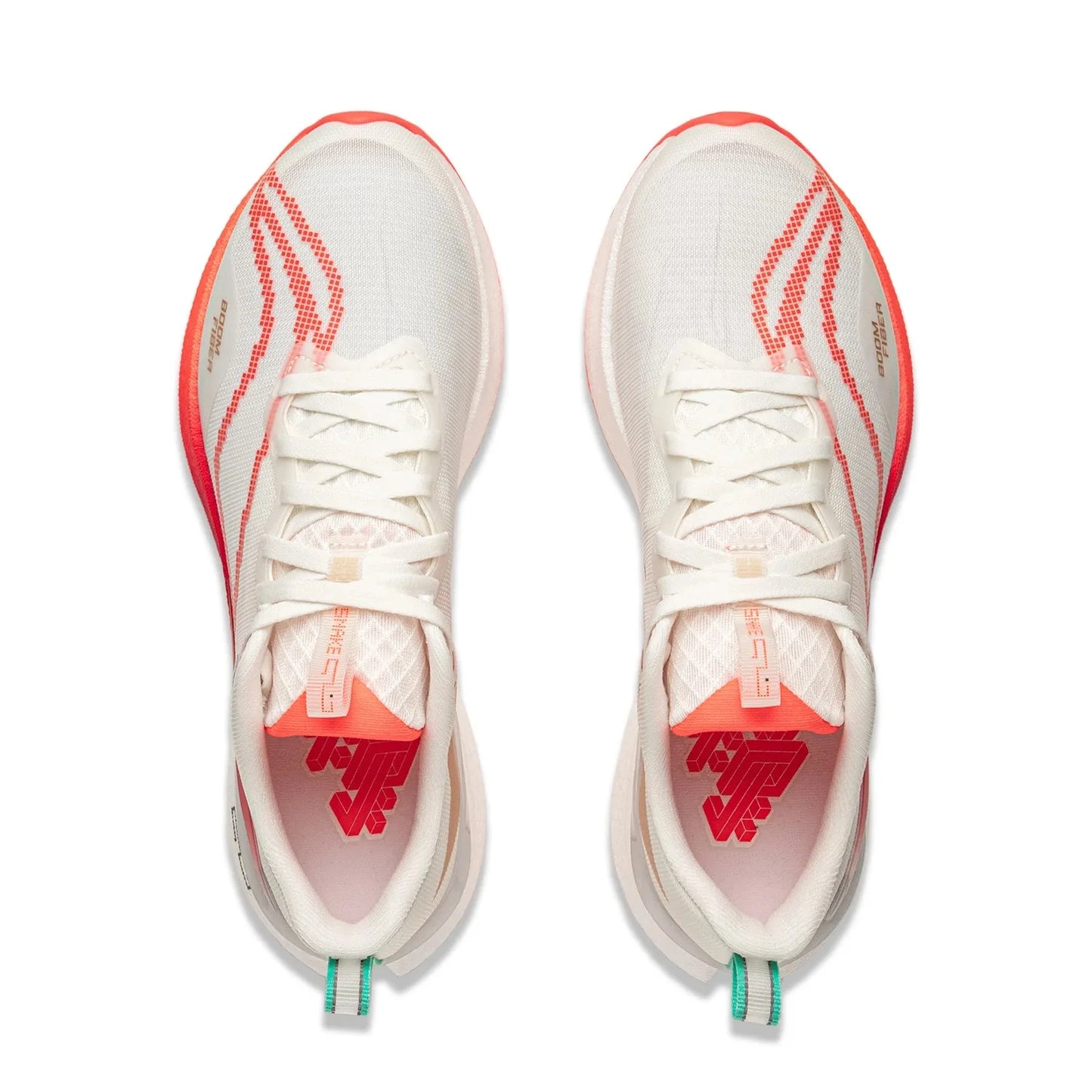 Li-Ning Women RED HARE 8 PRO Racing Running Shoes BOOM FIBER Cushion GCR LOC Sport Shoes Wearable Breathable Sneaker ARPV006
