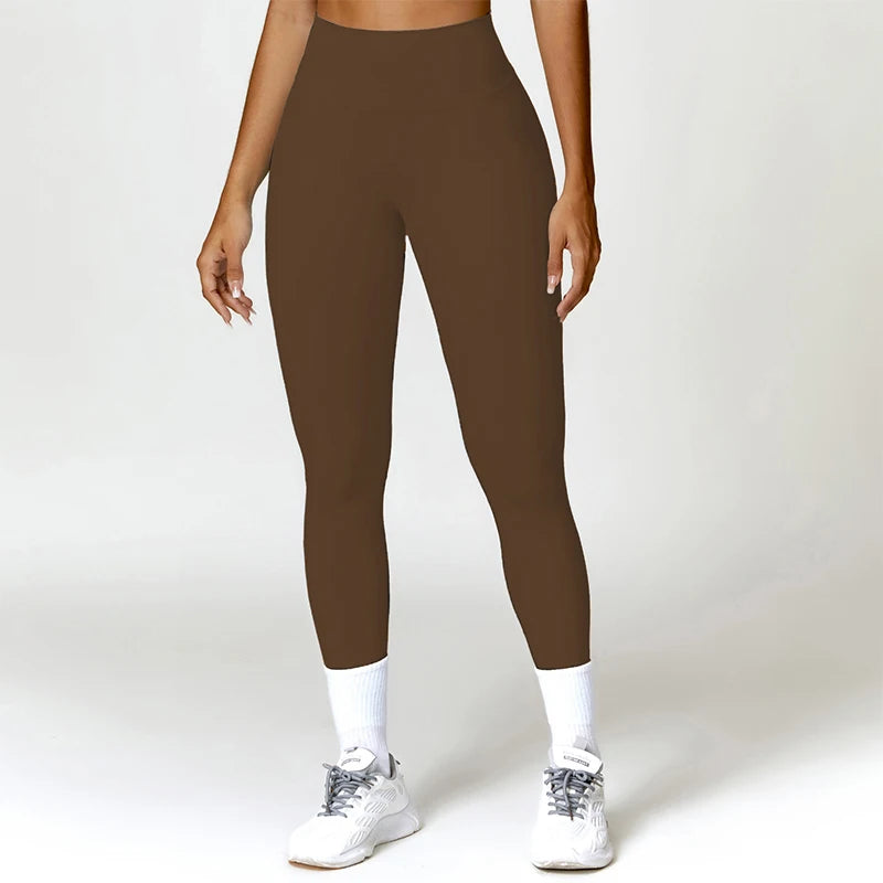 Ctenkevet High Waist Sport Legging Women Stretch Gym Pants Women Running Workout Leggings Female Soft Tights Push Up Yoga Pants