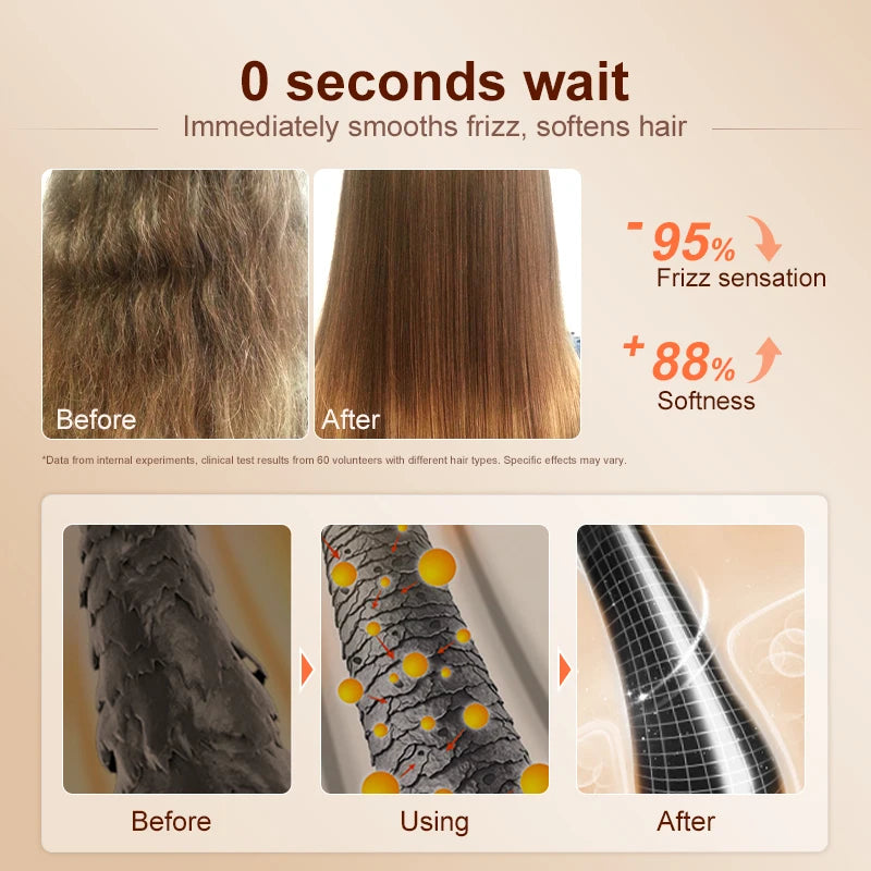 PURC Magic Smoothing Hair Oil Repair Damaged Frizz Hair Serum Instantly Soft Nourish Hair Treatments Essence Hair Care Products