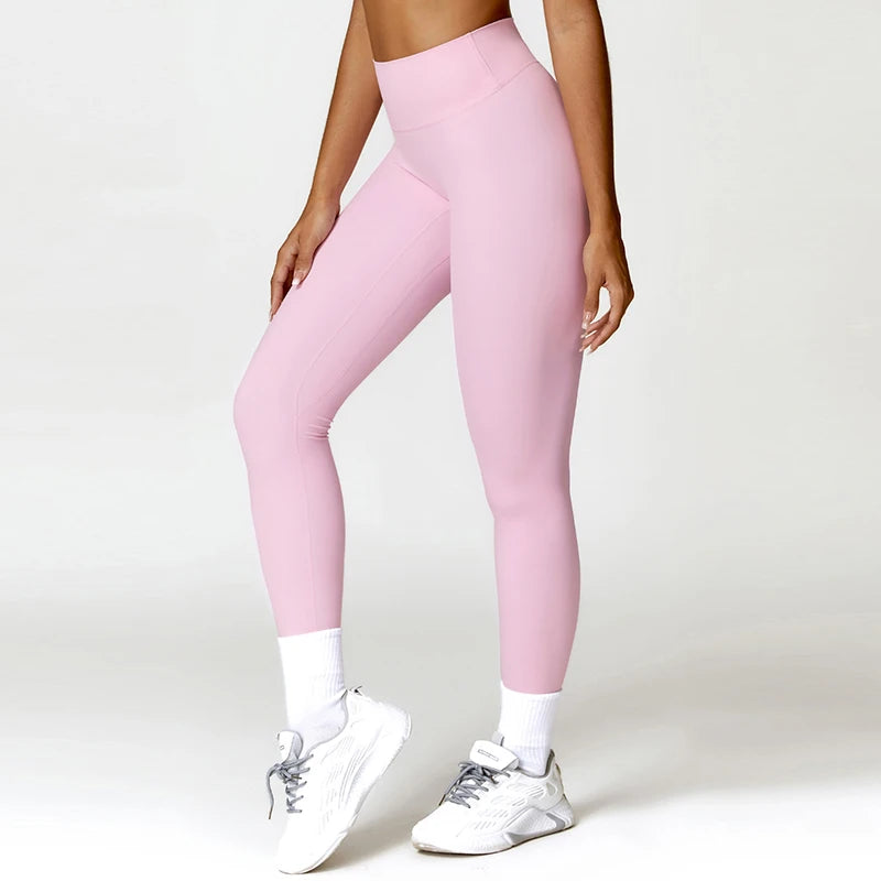 Ctenkevet High Waist Sport Legging Women Stretch Gym Pants Women Running Workout Leggings Female Soft Tights Push Up Yoga Pants